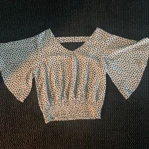 Brand new with tags cropped blouse